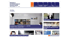 Desktop Screenshot of biennale2010.citedudesign.com